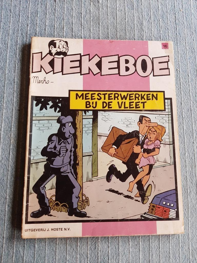 Kiekeboe 16 : Meesterwerken bij de vleet (1e druk), Boeken, Eén stripboek, Merho, Ophalen, Gelezen