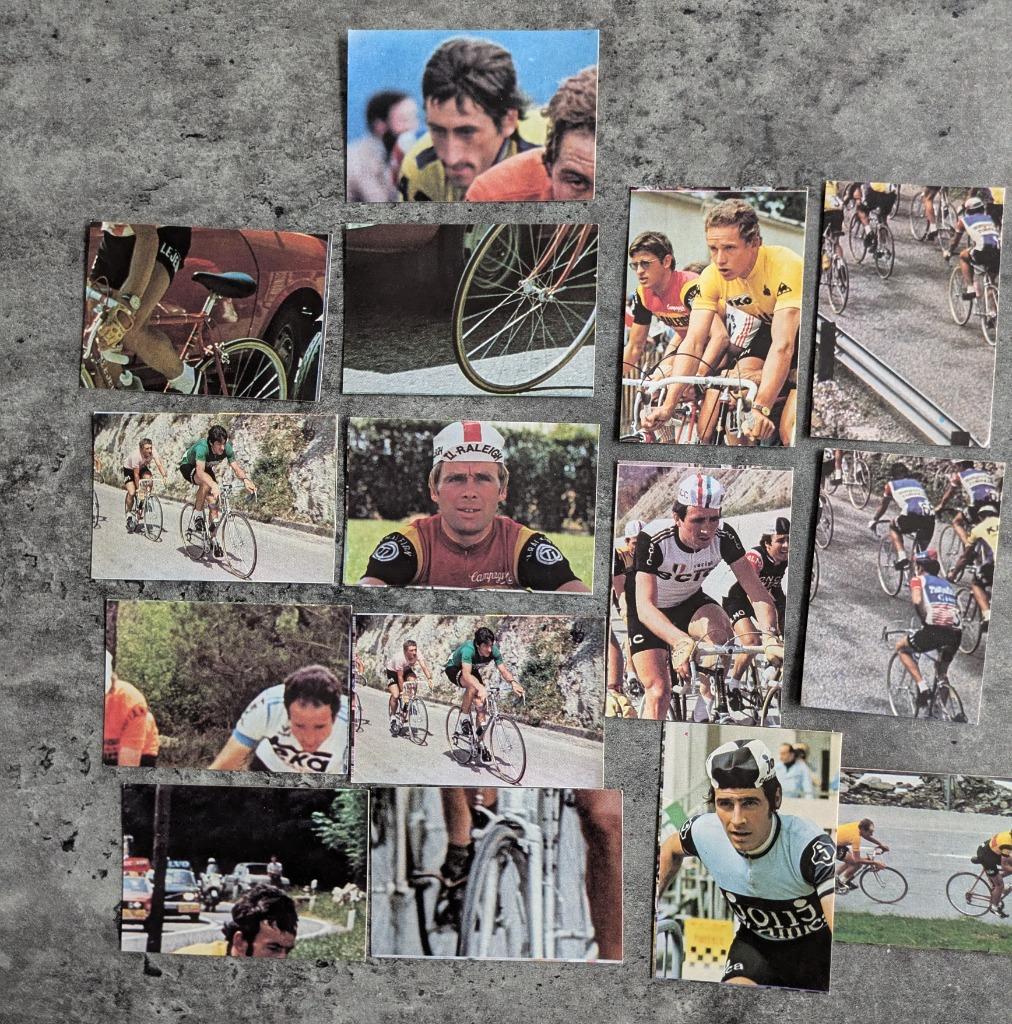PANINI SPRINT 79 WIELRENNERS ANNO 1979 15X STICKERS, Verzenden, Zo goed als nieuw