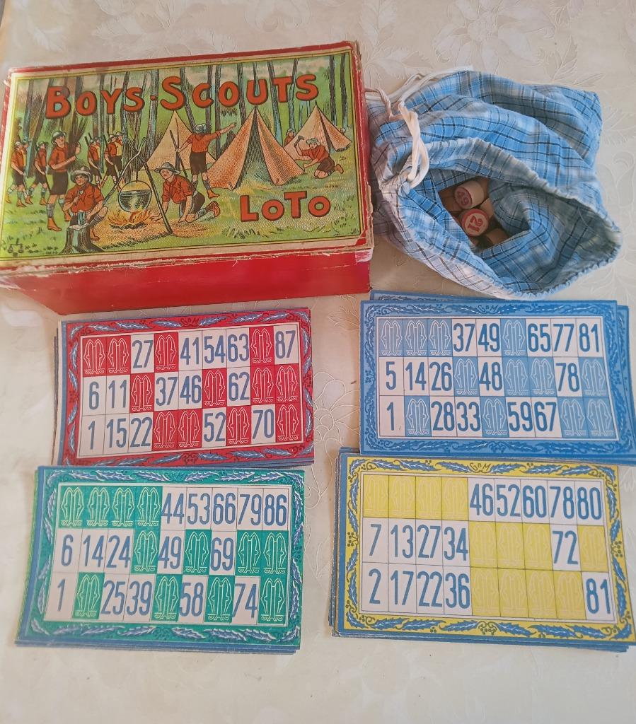 Jeu de loto., Trois ou quatre joueurs, Enlèvement, Utilisé