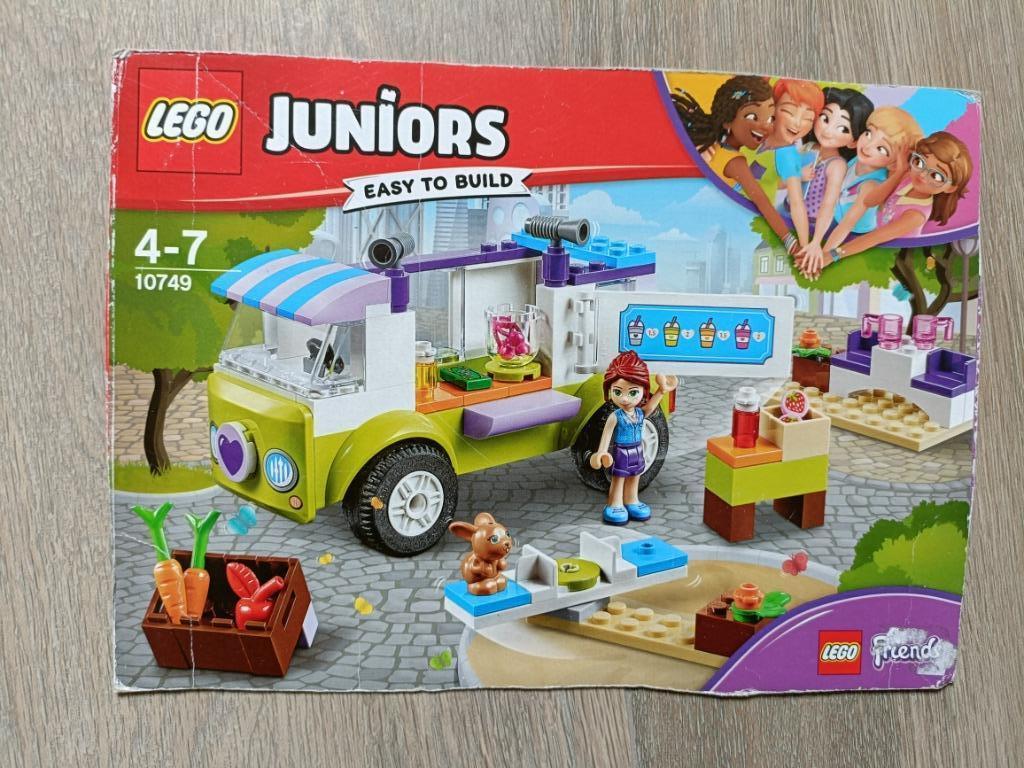Lego Juniors 10749 Mia's biologische voedselmarkt, Ophalen of Verzenden, Zo goed als nieuw, Complete set, Lego