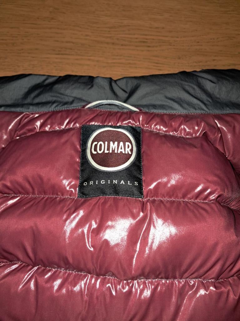 COLMAR - Veste duvet canard gris (homme taille L / 52), Gris, Enlèvement ou Envoi, COLMAR, Taille 52/54 (L)