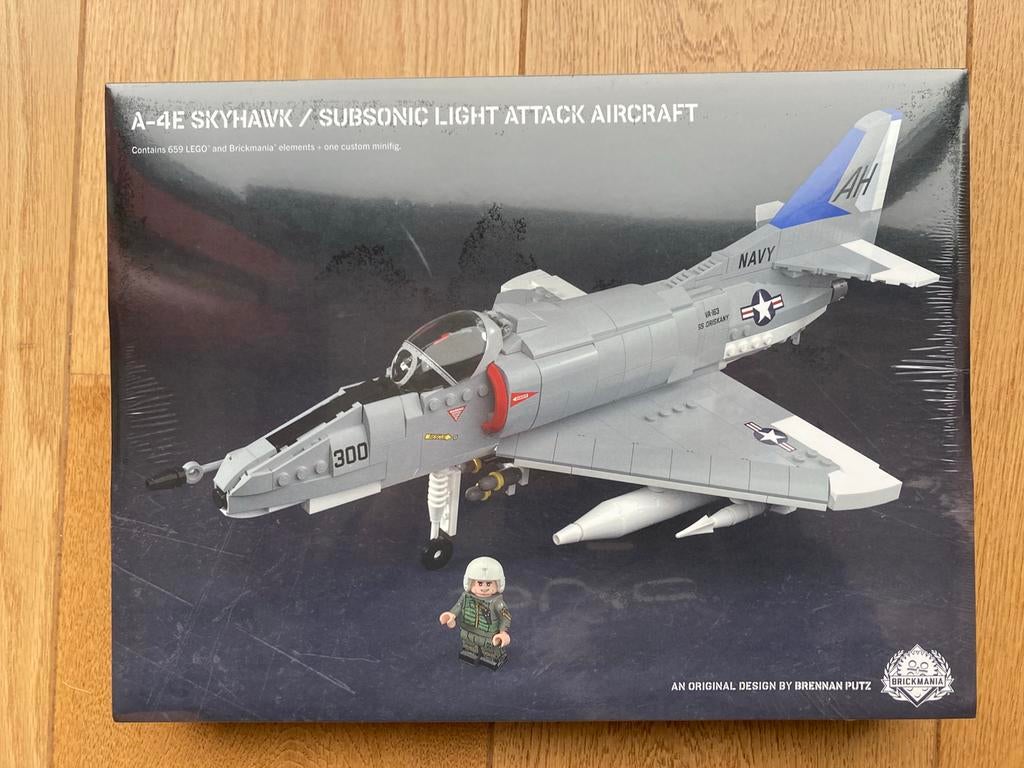 Brickmania 1070: A-4E Skyhawk, Enlèvement ou Envoi, Neuf, Ensemble complet, Lego