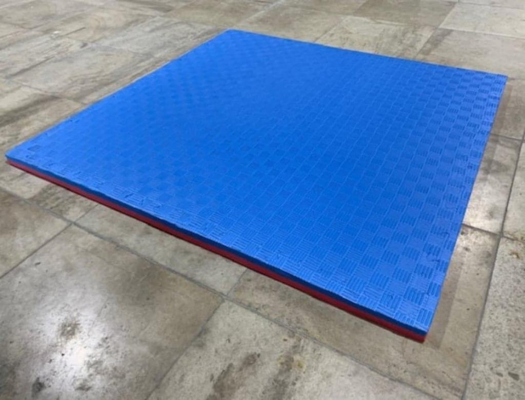 Tatami. Tatamis 1mx1mx2.6cm epaisseur. Mousse EVA Bleu/rose, Neuf, Info@kriden.be, Enlèvement ou Envoi, Belgique