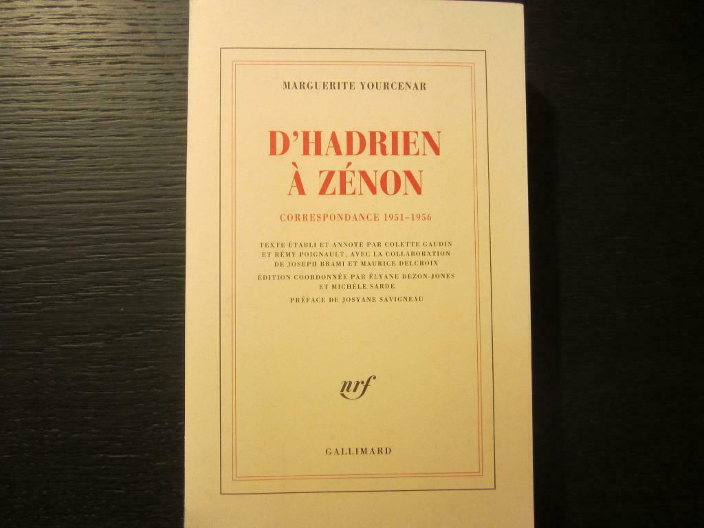 D' Hadrien à Zénon  - Marguerite Yourcenar-, Ophalen of Verzenden