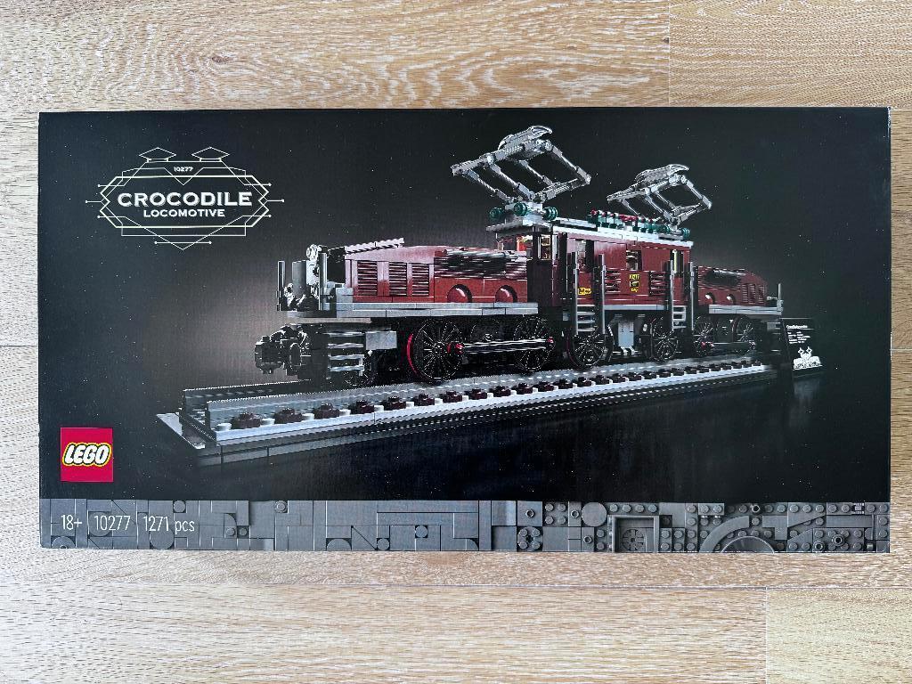 Lego 10277 Crocodile Locomotive NIEUW/VERZEGELD, Ophalen of Verzenden, Nieuw, Complete set, Lego