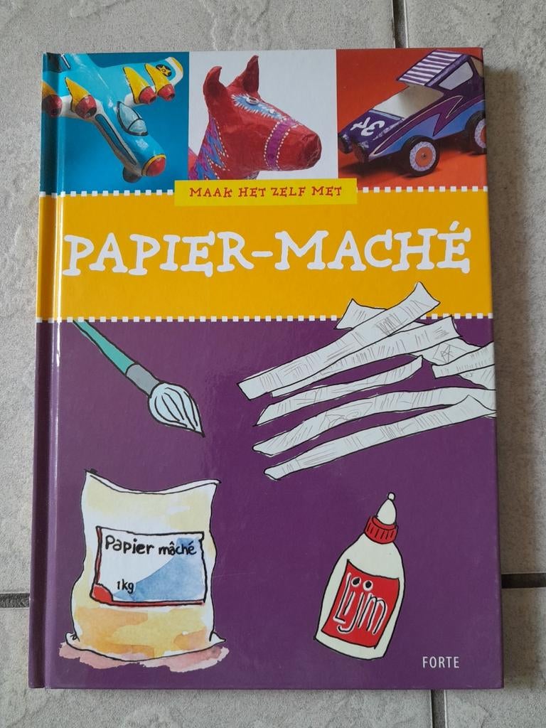 Carola van der Molen - Maak het zelf met papier-mache, Enlèvement, Comme neuf, Carola van der Molen; Marjan Laban