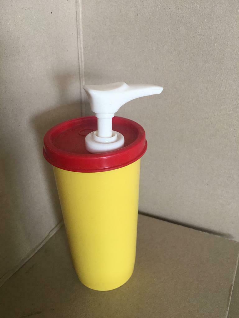 Tupperware duwpompje potje is 11 cm met teutje bijgerekend14, Enlèvement, Utilisé