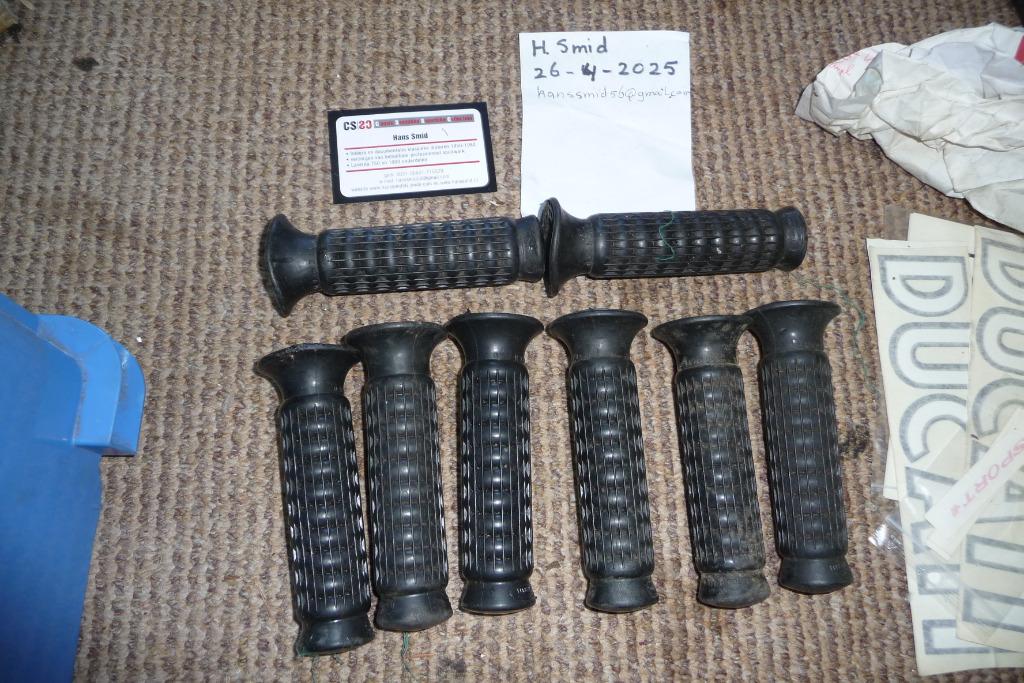Originele Tommaselli grips Ducati Mark 3 D Silver Shotgun, Motoren, Ophalen of Verzenden