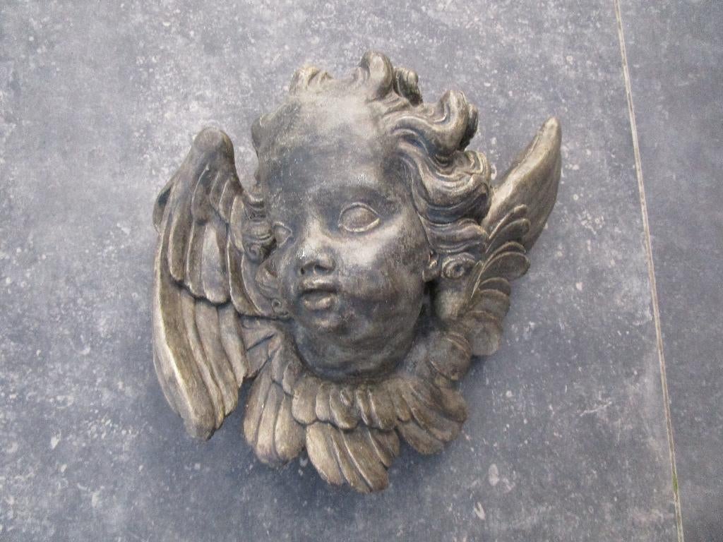 Beeld engel hoofd, Ophalen of Verzenden, Nieuw, Mens