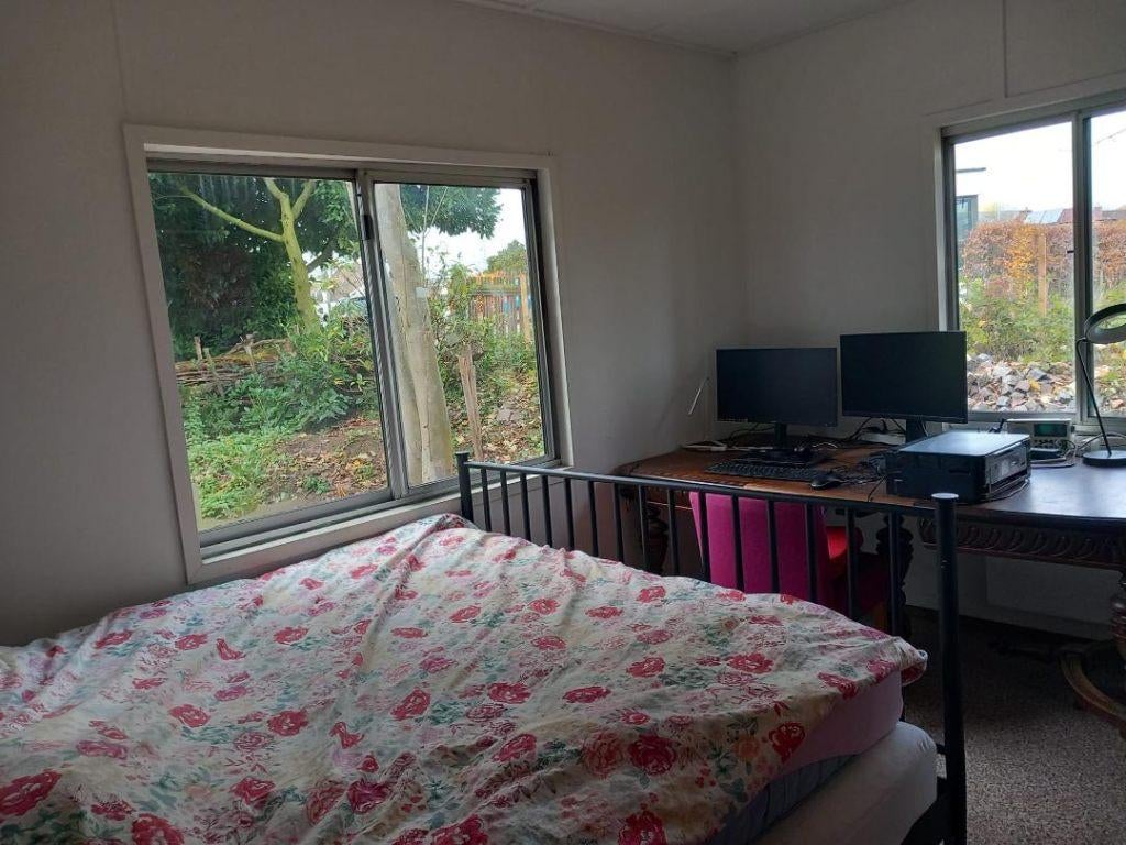 Wooncontainer 60 m2, 15000 euro, Ophalen, Gebruikt, Metaal, Groene kleur