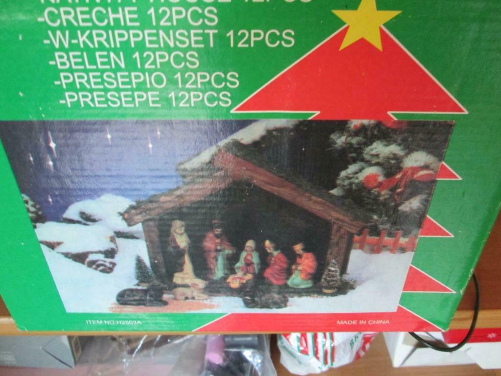 kerst stalletje, Ophalen of Verzenden, Zo goed als nieuw