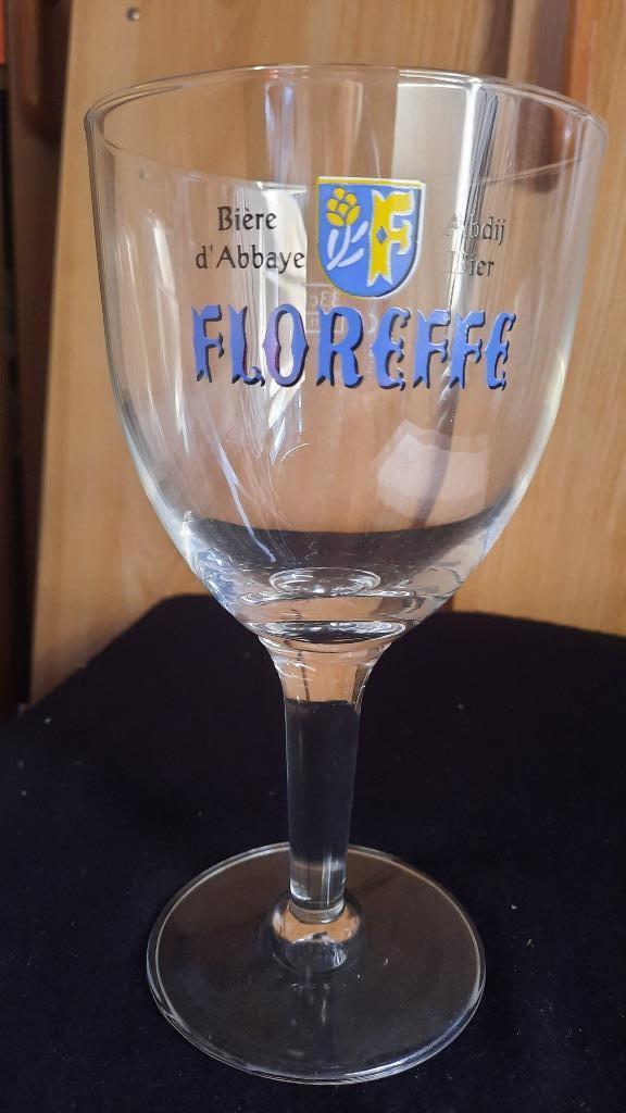 glas FLOREFFE, Verzamelen, Ophalen of Verzenden, Bierglas