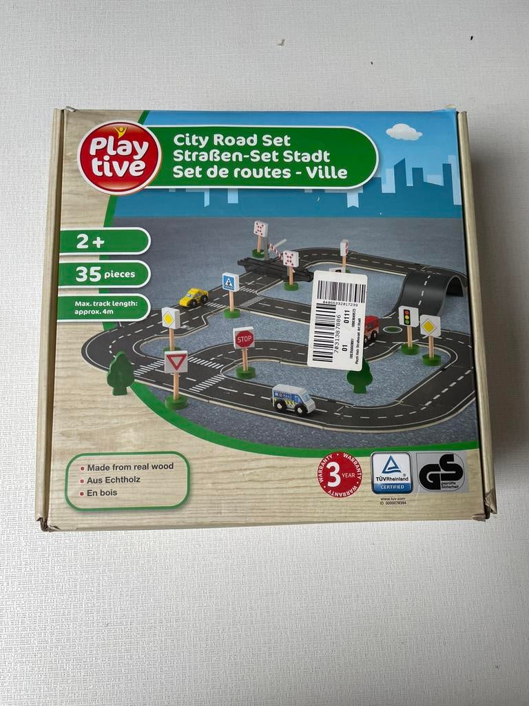 Houten autobaan, Ophalen, Zo goed als nieuw