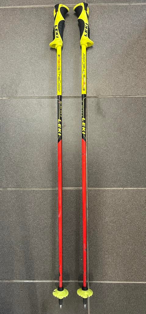 Leki skistok met quick fix/release, Sport en Fitness, Skiën en Langlaufen, Overige merken, Stokken, Ophalen of Verzenden, Zo goed als nieuw