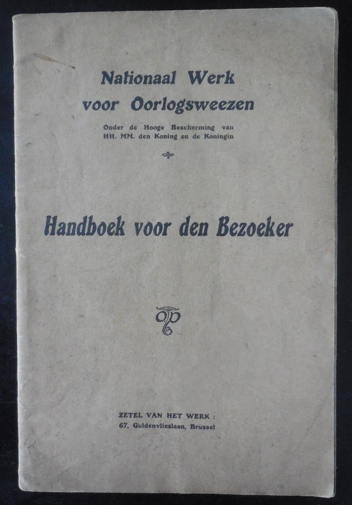 Handboek voor den bezoeker - Manuel du Visiteur, Ophalen of Verzenden
