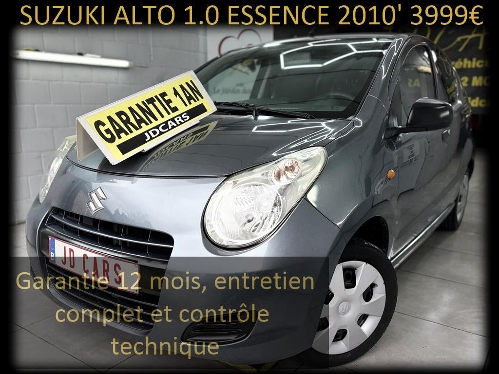 SUZUKI ALTO 1.0 ESSENCE‼️GARANTIE 1 AN CTOK ‼️, Autos, Achat, 50 kW, Entreprise, Garantie prolongée