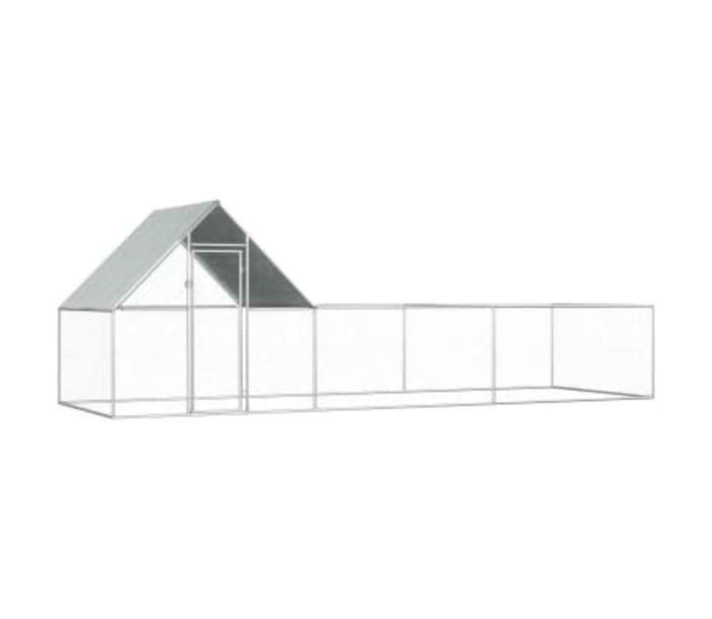 Poulailler enclos parc 12m² enclos poule parc poule XXL, Envoi, Neuf