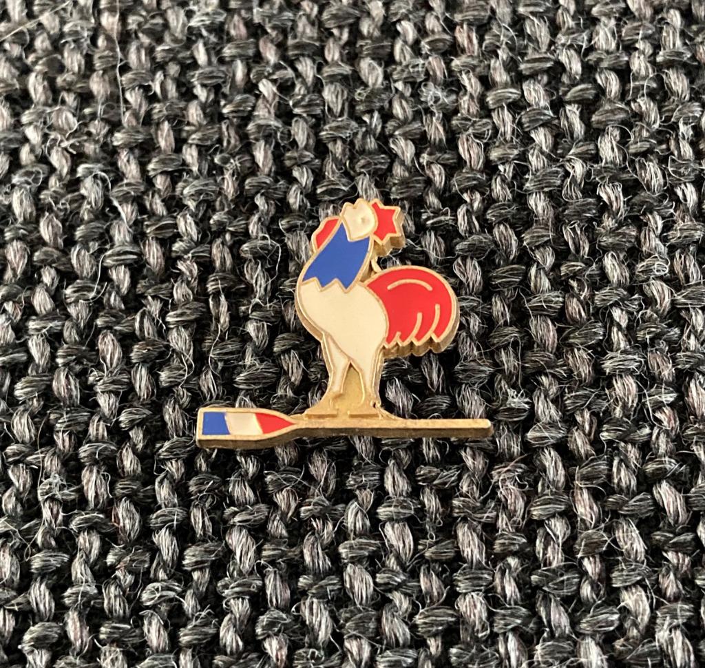 PIN - HAAN - COQ - FRANKRIJK - FRANCE - ROEIEN - RAMER, Verzenden, Gebruikt, Stad of Land, Speldje of Pin