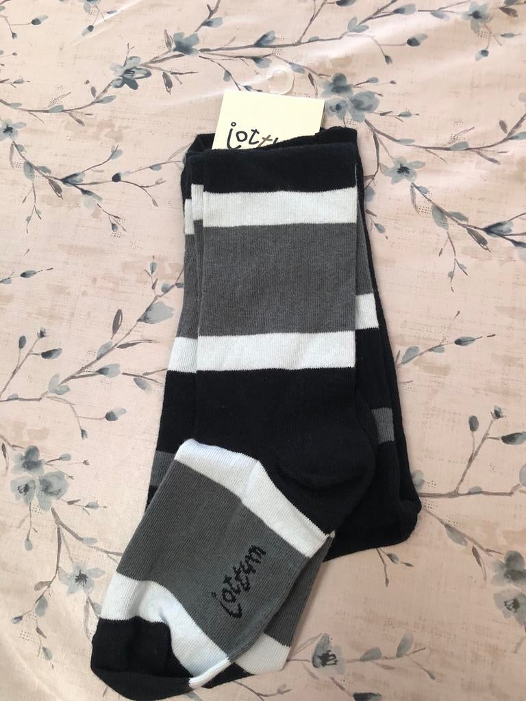 NIEUWE zwart/witte kousenbroek Jottum maat 116, Kinderen en Baby's, Ophalen of Verzenden, Nieuw, Jottum, Meisje