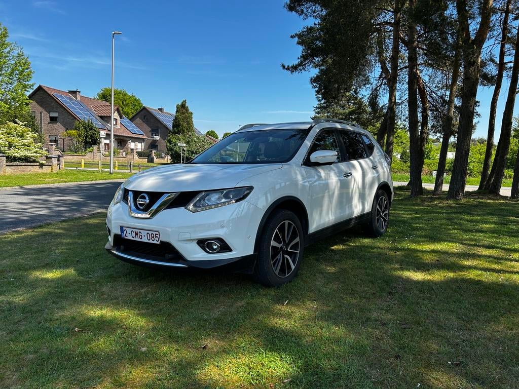 Nissan x-trail 1.6 diesel euro 6 km 176000 bj 2016, 4 cilinders, 1600 cc, Leder en Stof, Wit