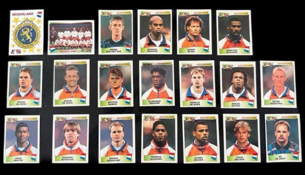 Panini Europa 96 Stickers EK Nederlands Elftal Oranje 1996, Collections, Articles de Sport & Football, Envoi, Neuf