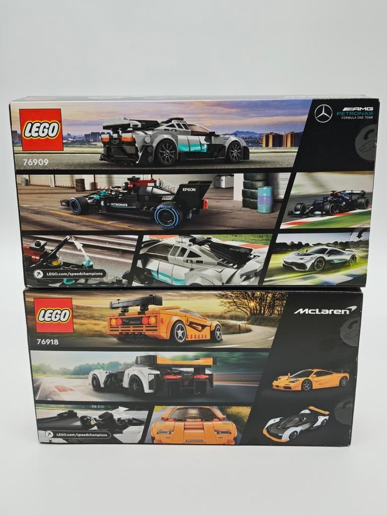 Lego speed champions 76918 en 76909, Ophalen of Verzenden, Lego