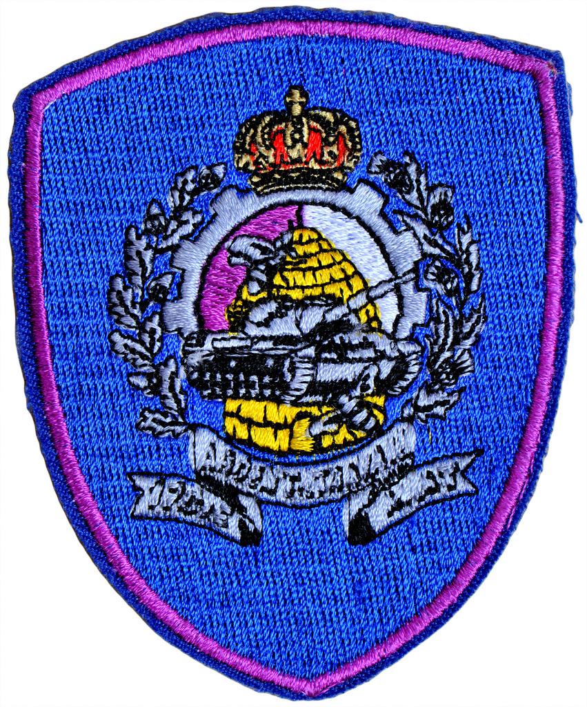 17 Cie Materiaal - patch, Verzamelen, Verzenden, Landmacht, Embleem of Badge