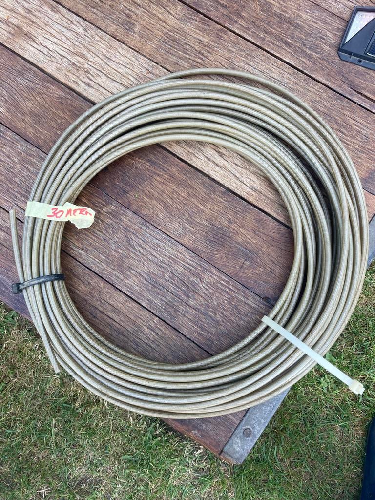 Remleiding staal omvlochten teflon met pvc coating, Auto-onderdelen, Ophalen of Verzenden