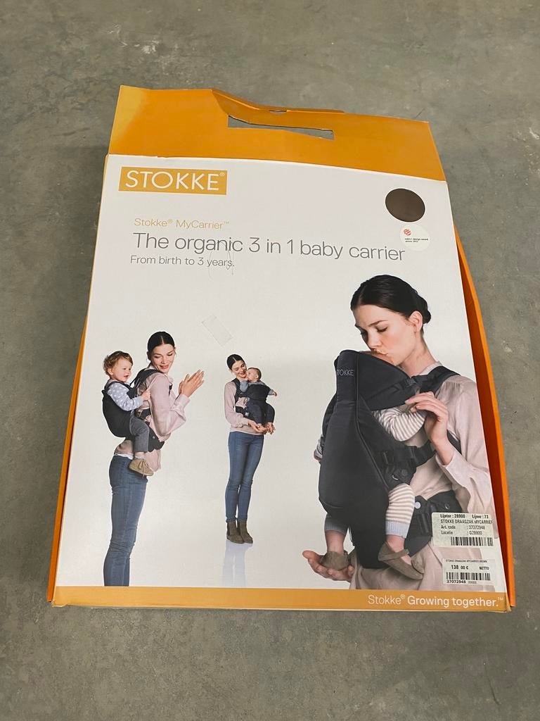 Stokke MyCarrier buik en rug draagzak in zeer goede staat, Kinderen en Baby's, Ophalen of Verzenden, Zo goed als nieuw, Buik, Draagzak