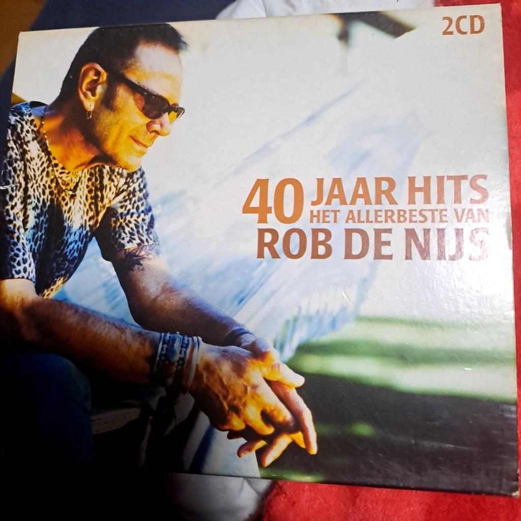 2cd 40 jaar hits het allerbeste van Rob de nijs 2eu, CD & DVD, Enlèvement ou Envoi, Comme neuf, Autres genres