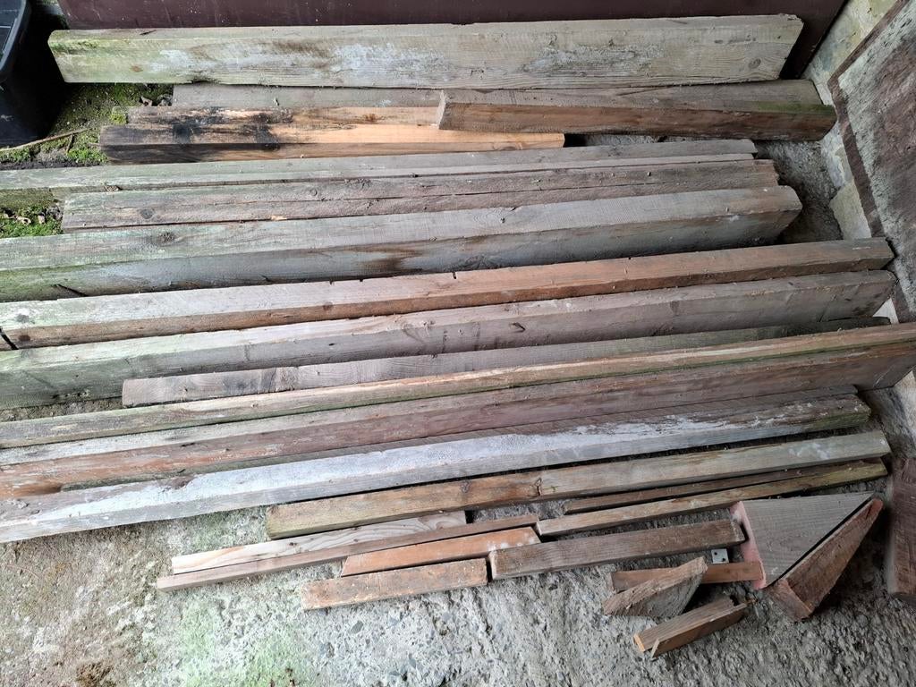 Planches de bois, Enlèvement, Utilisé, Planches, Bois dur