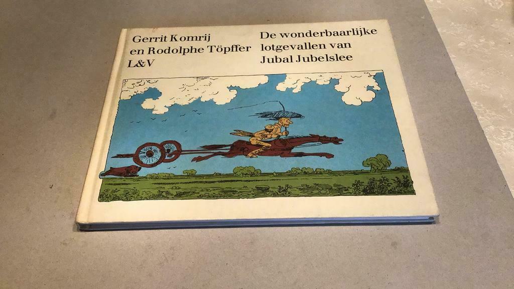 Jubal jubeslee (B3), Eén stripboek, Ophalen of Verzenden, Zo goed als nieuw, Gerrit komrij