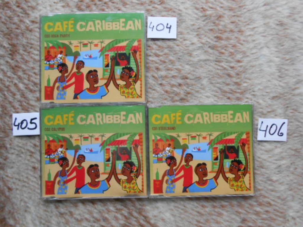 CD Café Caraïbes CD 1Steelband CD2 calypso CD3 Soca party, CD & DVD, CD | Compilations, Enlèvement ou Envoi, Utilisé, R&B et Soul
