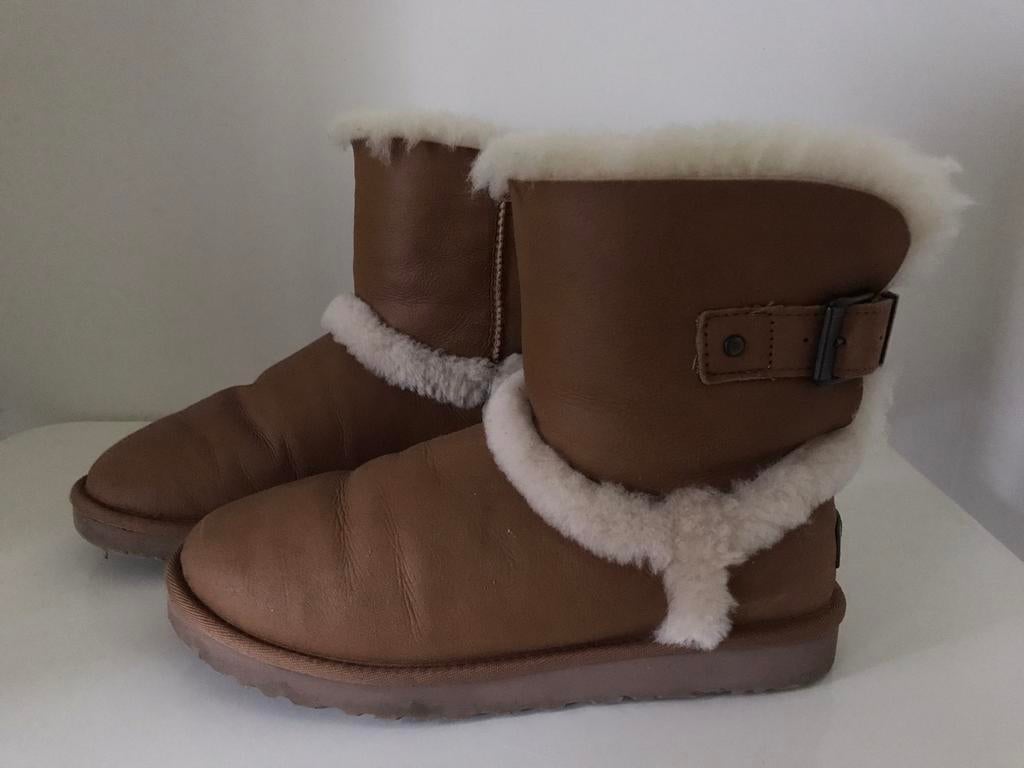Ugg Australia Uggs leder korte laarzen maat 39, Kleding | Dames, Schoenen, Ophalen of Verzenden