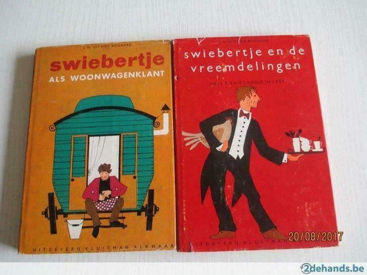 2 oude kinderboeken van Swiebertje, Ophalen of Verzenden, Gelezen