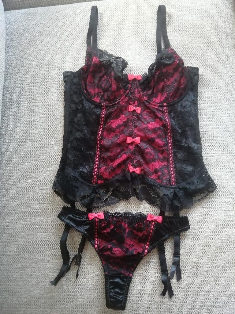 Bustier + string, Ophalen of Verzenden, Overige kleuren, Setje