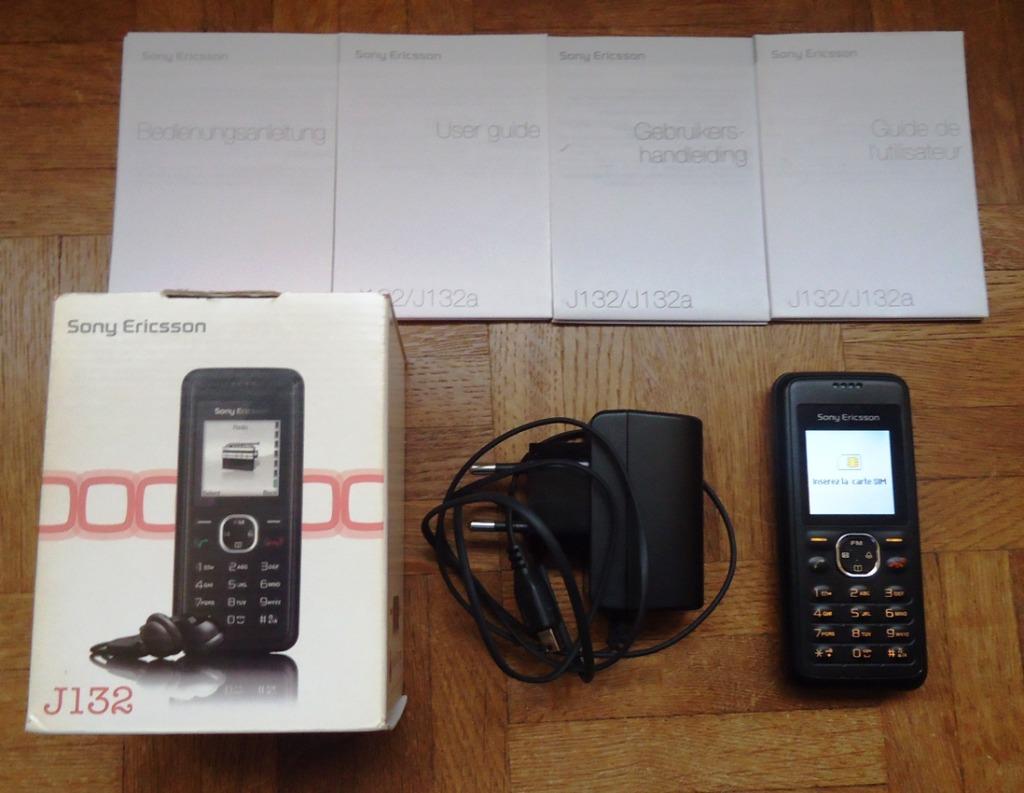 Gsm sony ericsson J132, Enlèvement, Comme neuf, Noir