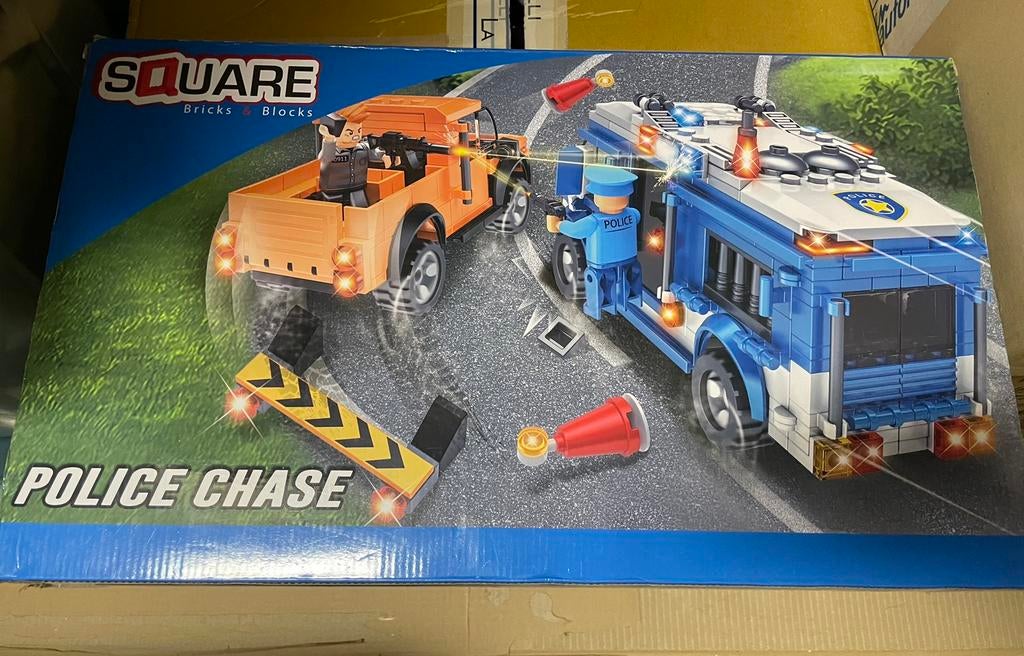 Politie set (Lego kloon), Ophalen of Verzenden, Zo goed als nieuw