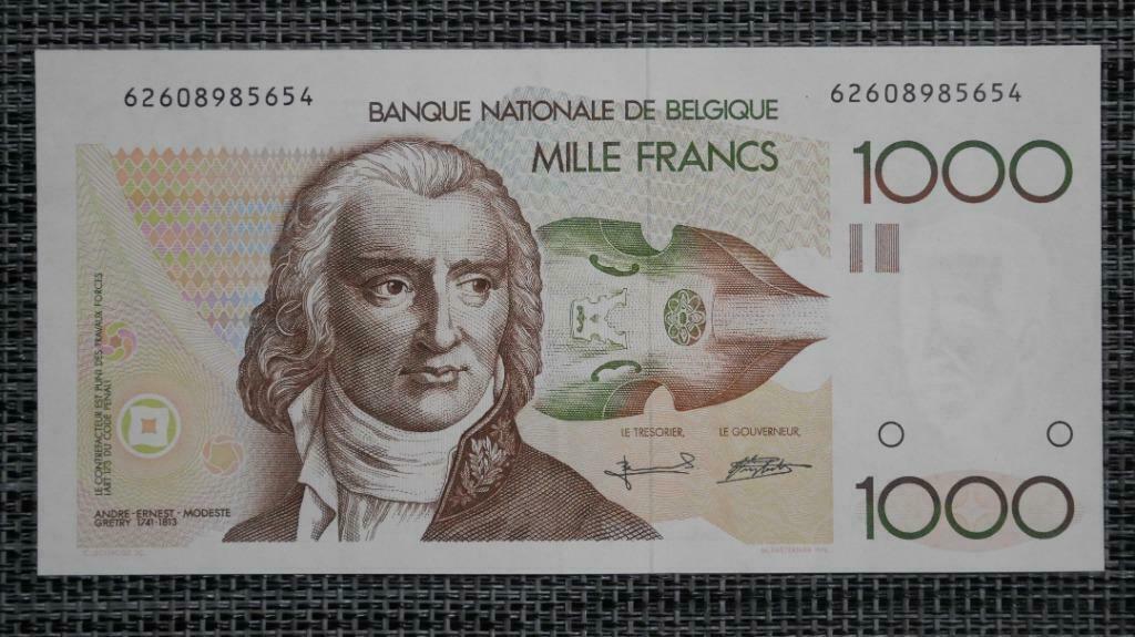 Billet 1000 Francs Belgique, Enlèvement ou Envoi, Série