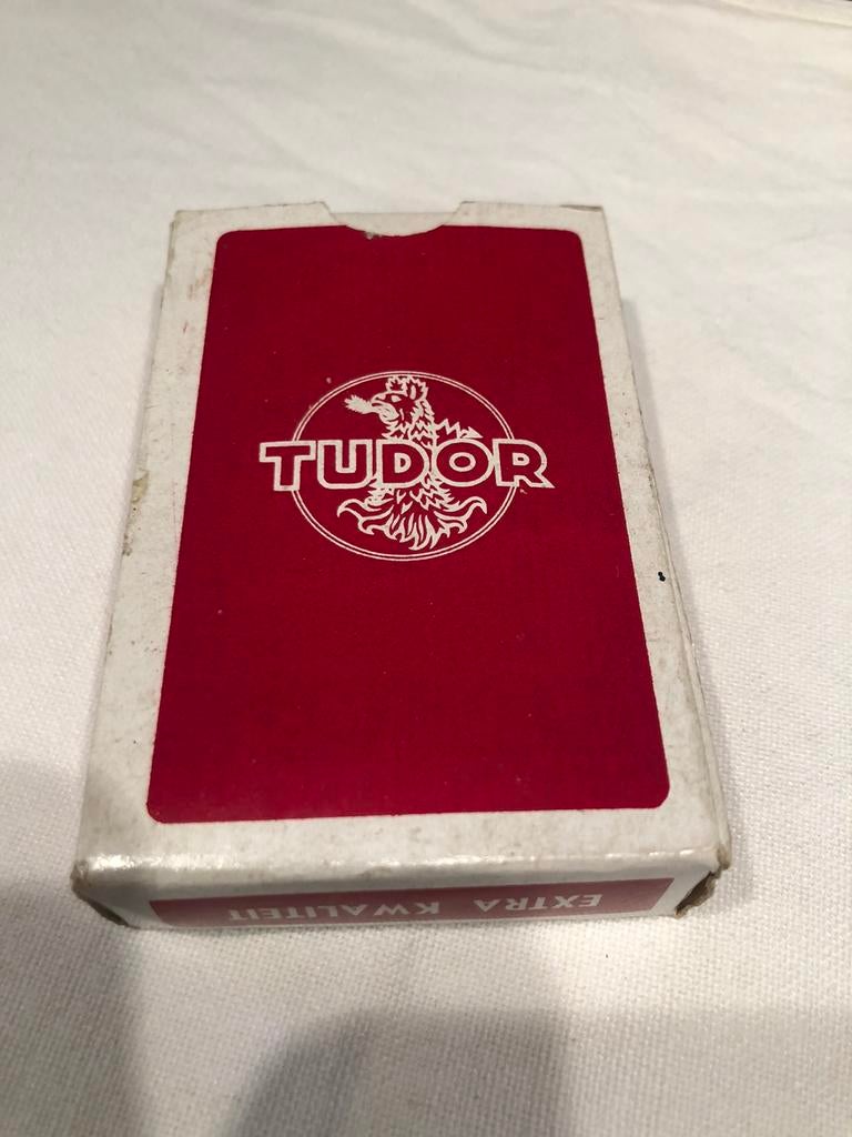 TUDOR (batterijen) SPEELKAARTEN, Verzamelen, Speelkaarten, Jokers en Kwartetten, Ophalen of Verzenden, Gebruikt, Speelkaart(en)