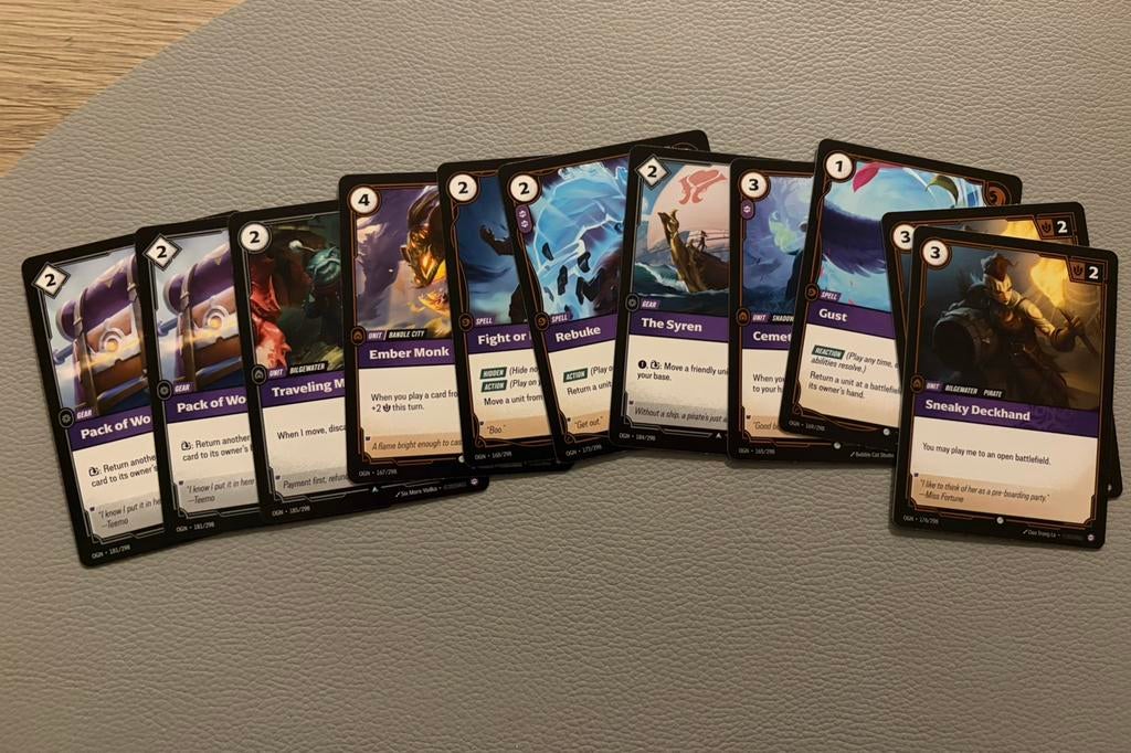 Cartes Riftbound Bulk, Enlèvement, Neuf, Plusieurs cartes
