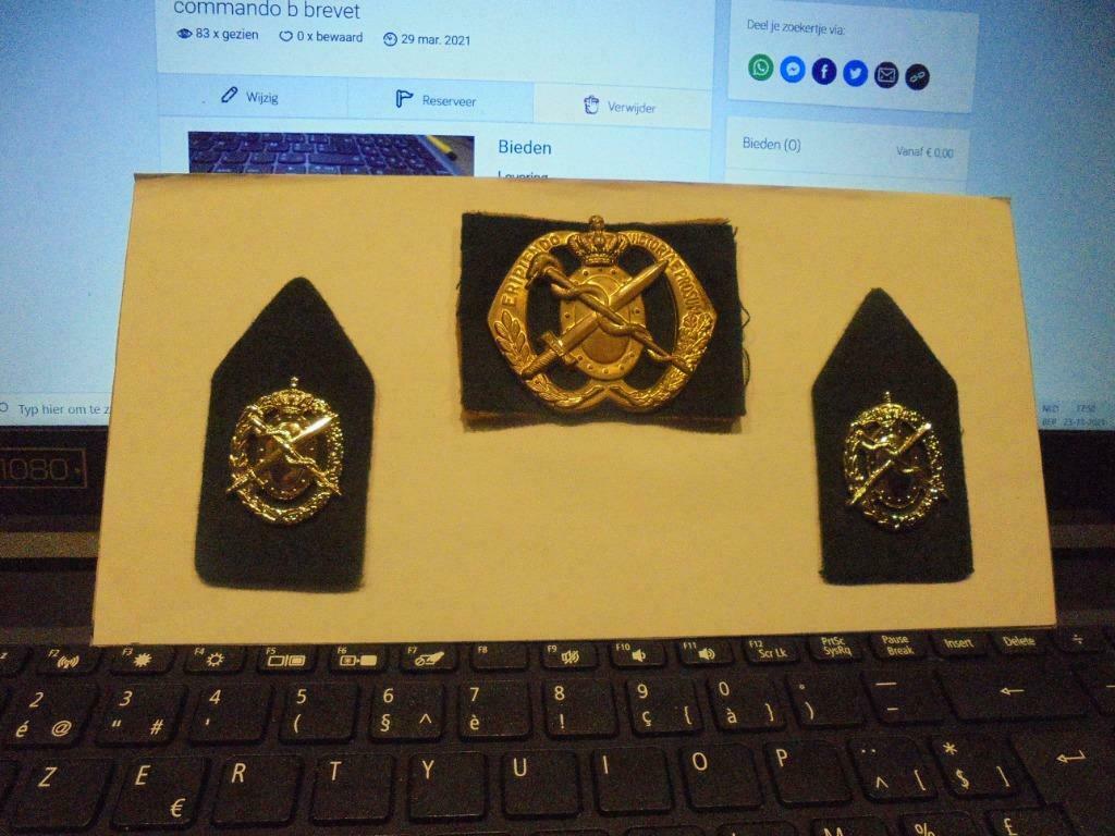 kentekens NL leger, Ophalen of Verzenden, Landmacht, Embleem of Badge