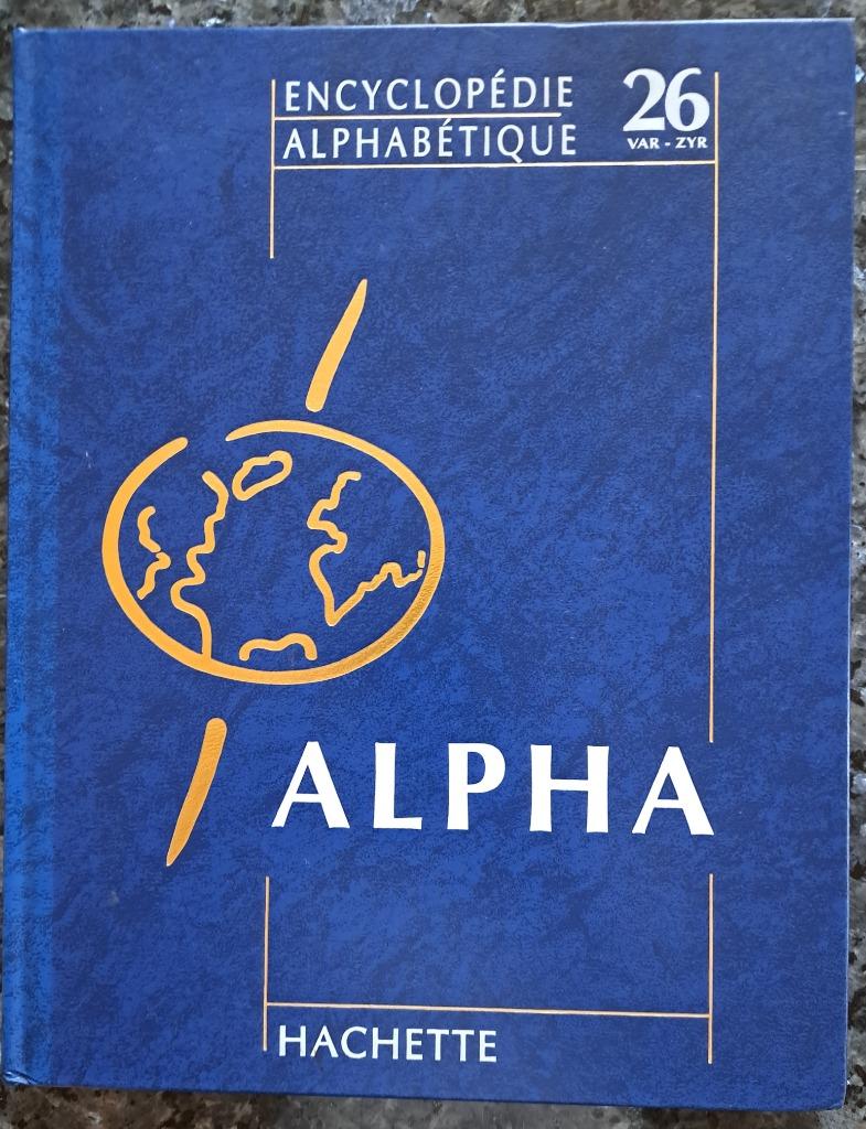 Encyclopédie Alphabétique ALPHA Hachette, Livres, Encyclopédies, Enlèvement, Neuf, Général, Série complète