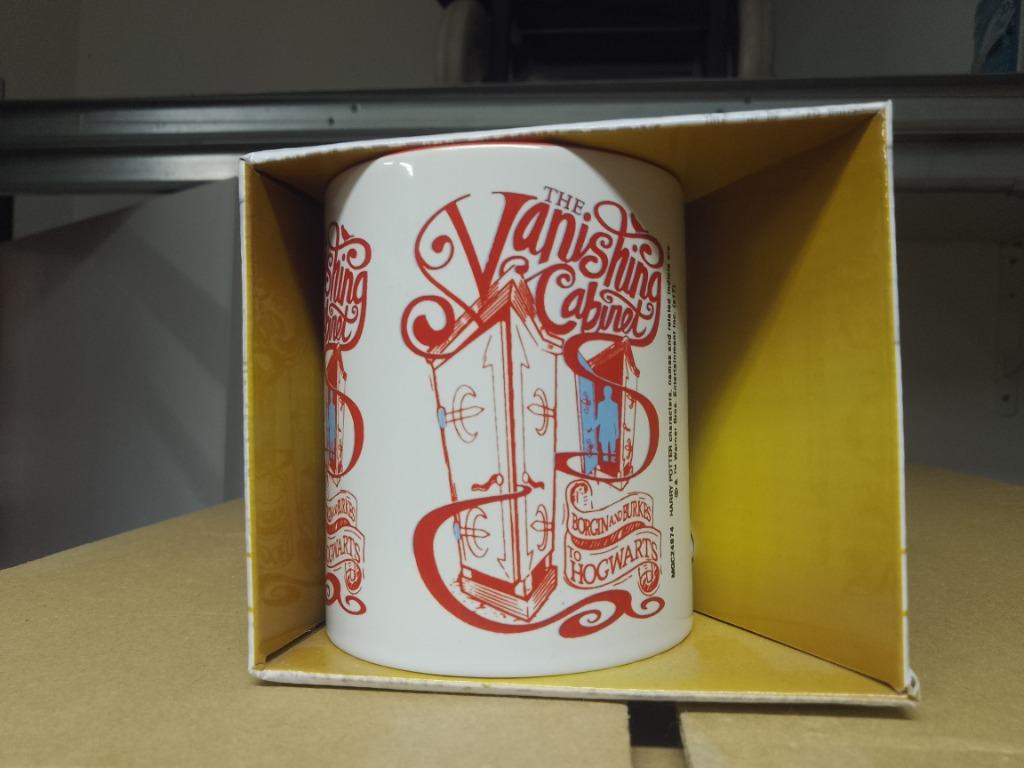 the vanishing cabinet tas mug harry potter, Ophalen of Verzenden, Nieuw, Gebruiksvoorwerp