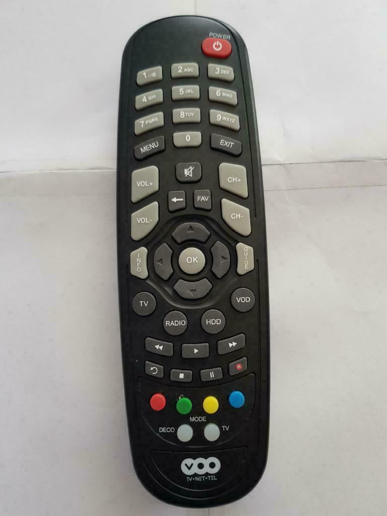 télécommande VOO, Enlèvement, Comme neuf, Originale, Récepteur ou Amplificateur