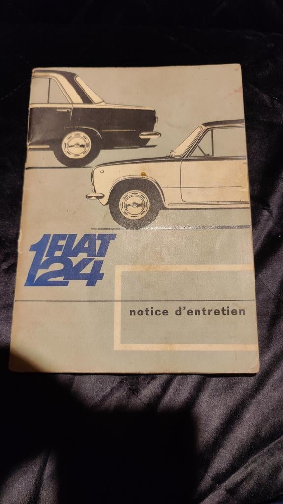 Fiat 124 notice d utilisation, Enlèvement ou Envoi