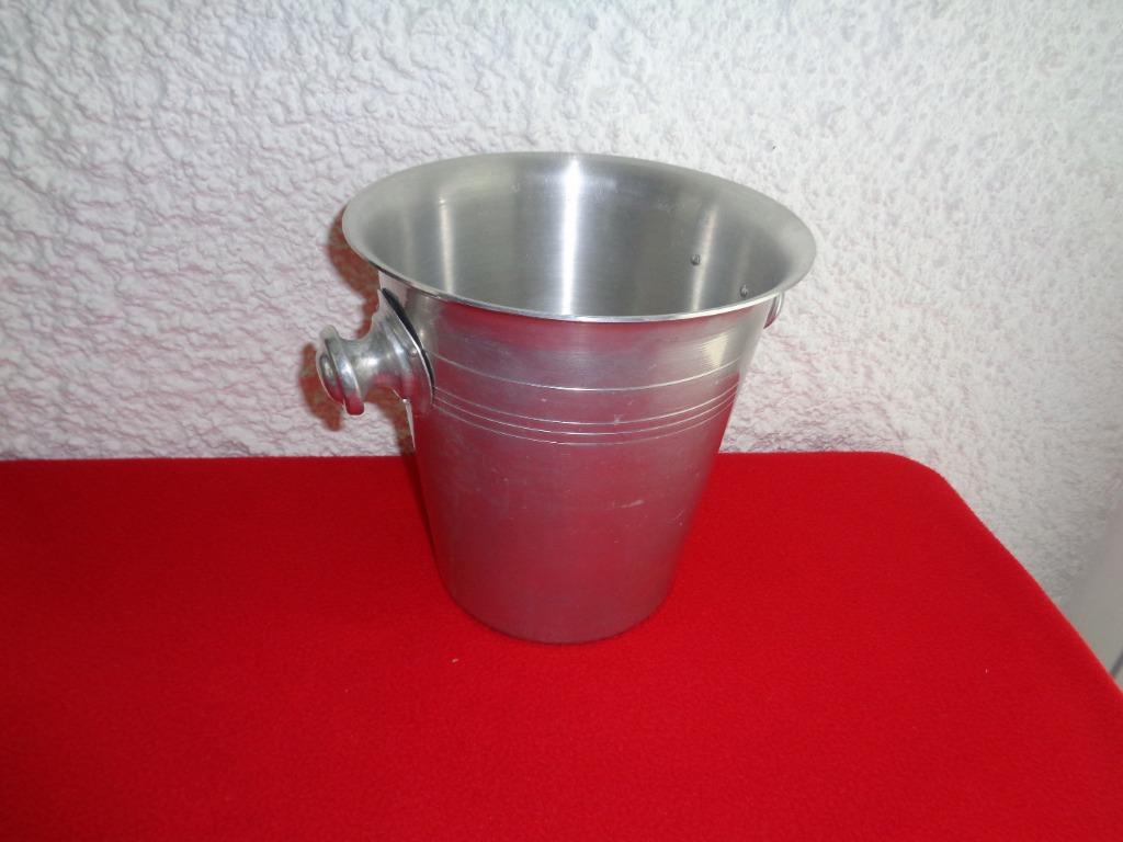 Seau à champagne Made Germany en aluminium Vintage. N 3, Collections, Enlèvement ou Envoi, Utilisé, Autres types
