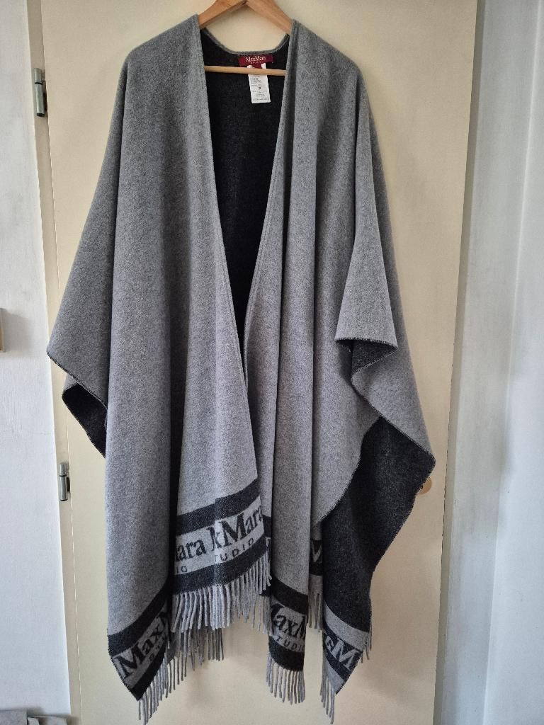 Max Mara Studio cape in wol, Ophalen of Verzenden