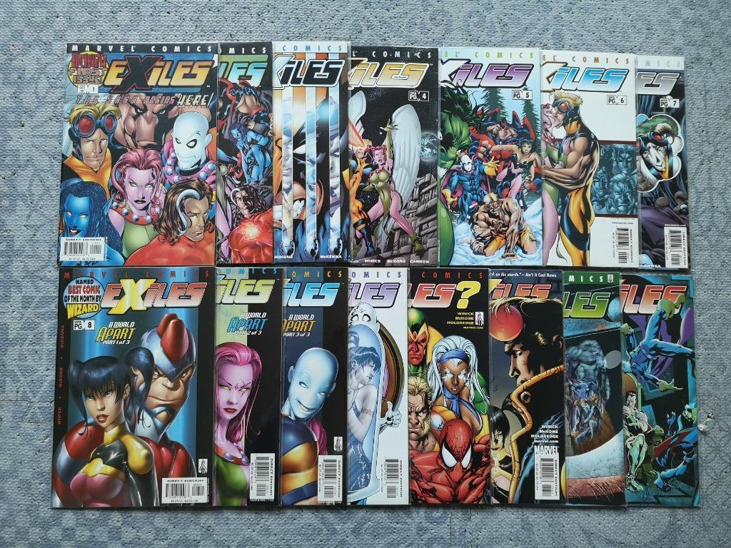 Exiles (vol.1) #1-15 (2001), Livres, BD | Comics, Comme neuf, Série complète ou Série, Enlèvement ou Envoi