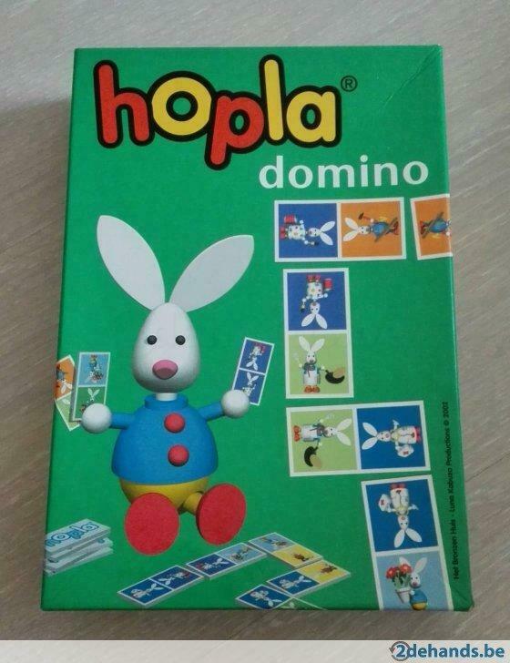 Hopla dominospel, Hobby en Vrije tijd, Ophalen of Verzenden, Gebruikt